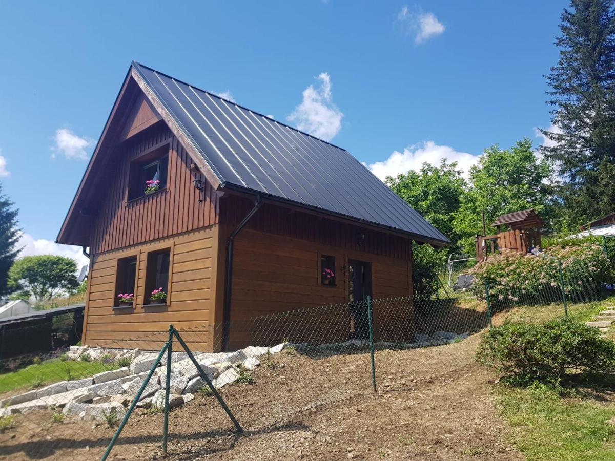 Roubenka Strma Villa Jeseník Buitenkant foto