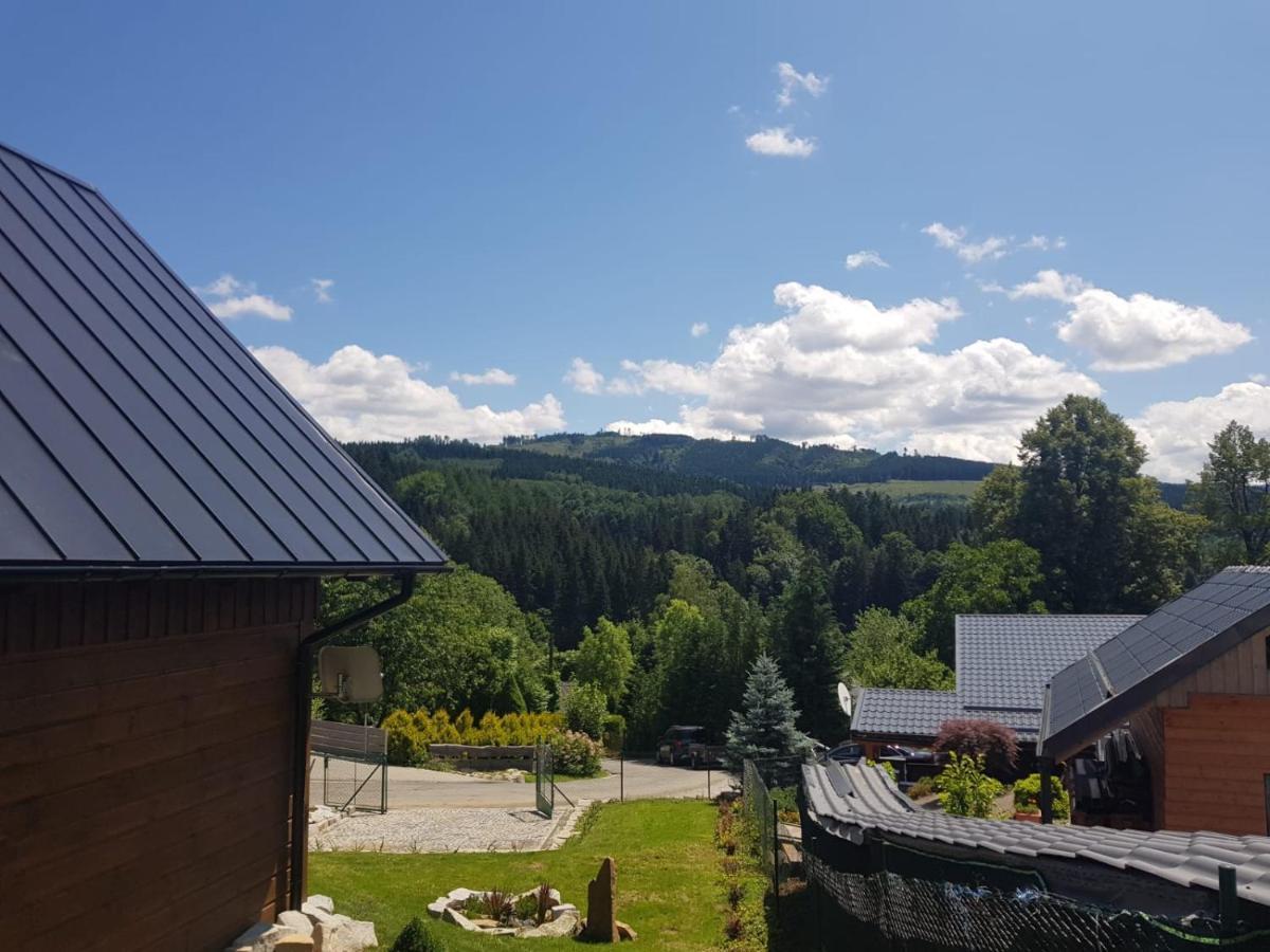 Roubenka Strma Villa Jeseník Buitenkant foto